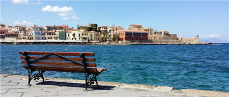 陽(yáng)光下的希臘海洋