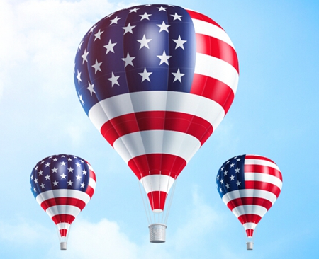 氣球 移民美國(guó)